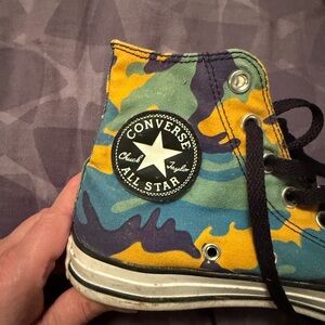 Converse Multicolor Camo High-Tops